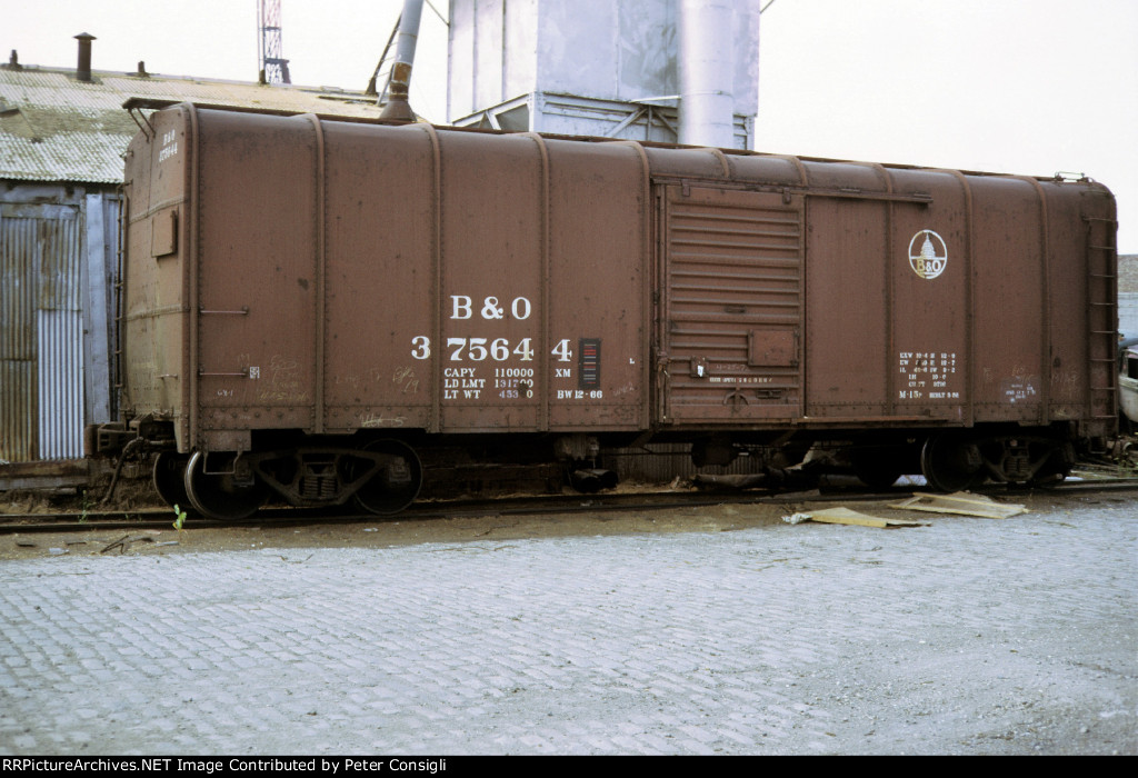 B&O 375644 - Wagon Top Boxcar